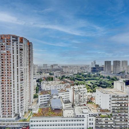 Appartement Place D'Italie Superbe Vue Párizs Kültér fotó