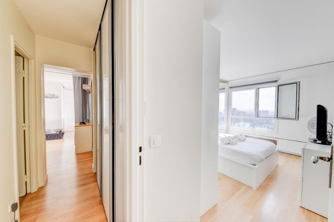 Appartement Place D'Italie Superbe Vue Párizs Kültér fotó